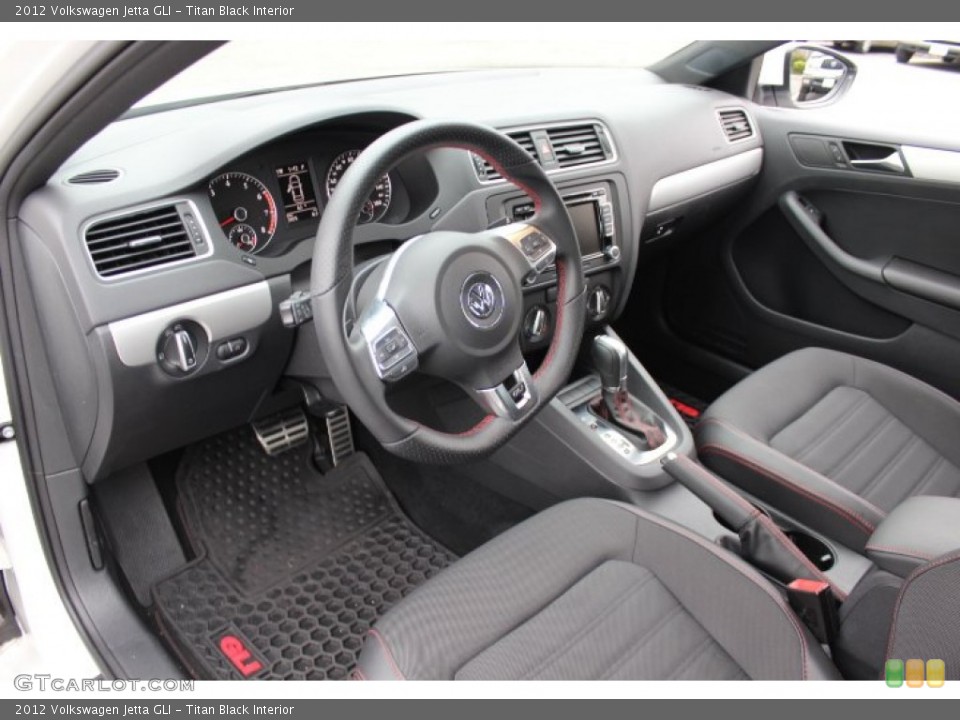 Titan Black Interior Prime Interior for the 2012 Volkswagen Jetta GLI #72726434