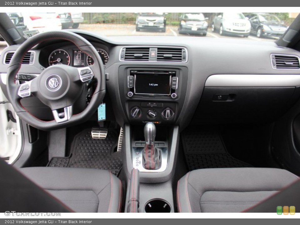 Titan Black Interior Dashboard for the 2012 Volkswagen Jetta GLI #72726503