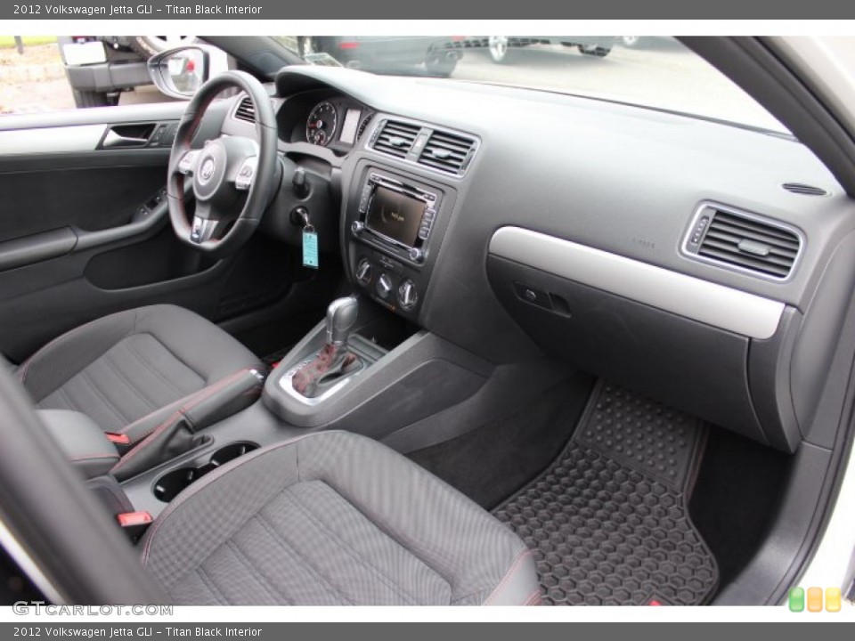 Titan Black Interior Dashboard for the 2012 Volkswagen Jetta GLI #72726743