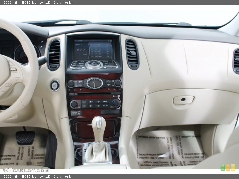 Stone Interior Dashboard for the 2009 Infiniti EX 35 Journey AWD #72726833