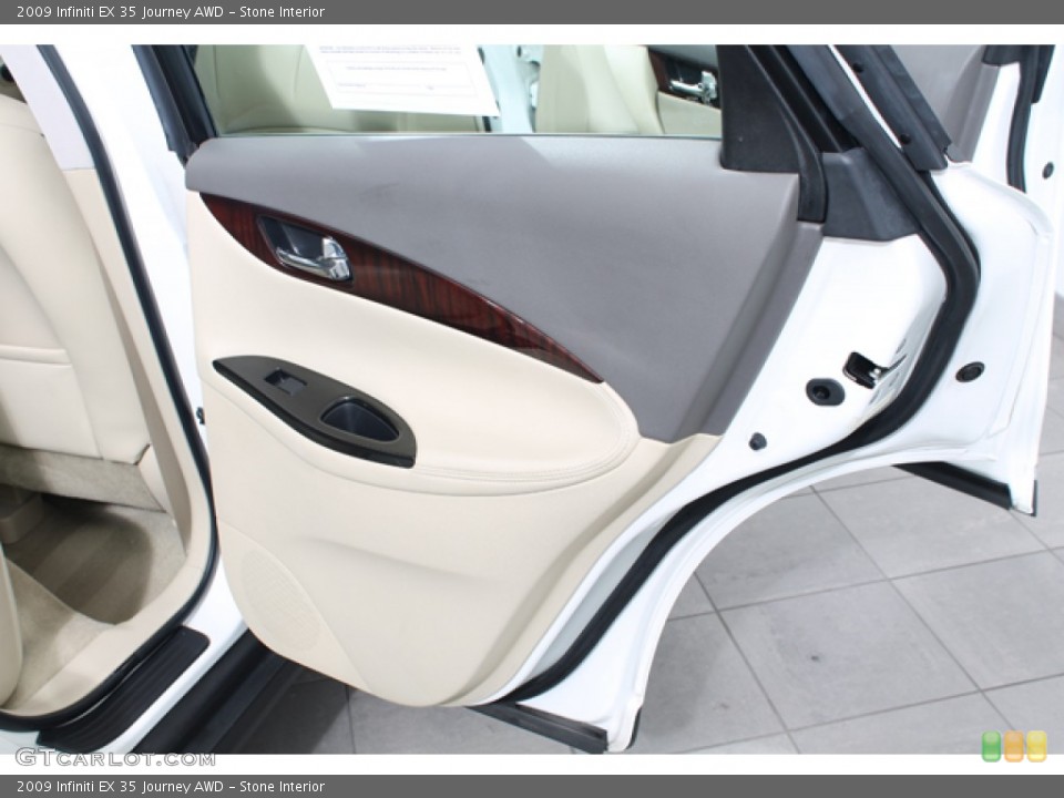 Stone Interior Door Panel for the 2009 Infiniti EX 35 Journey AWD #72727250