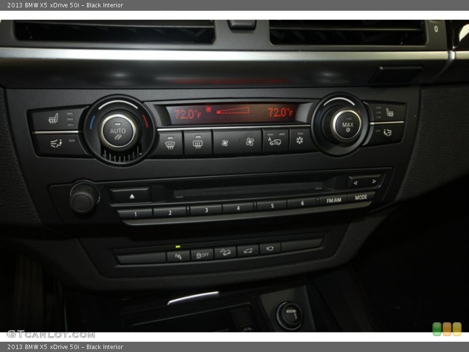 Black Interior Controls for the 2013 BMW X5 xDrive 50i #72727673