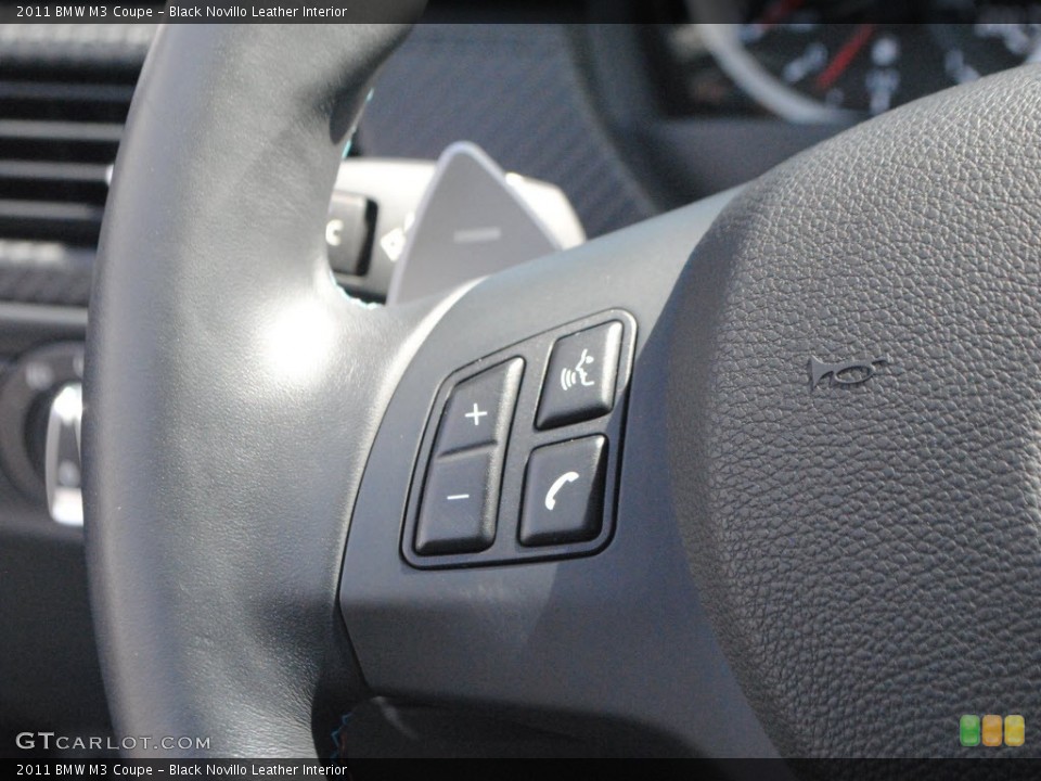 Black Novillo Leather Interior Controls for the 2011 BMW M3 Coupe #72729146