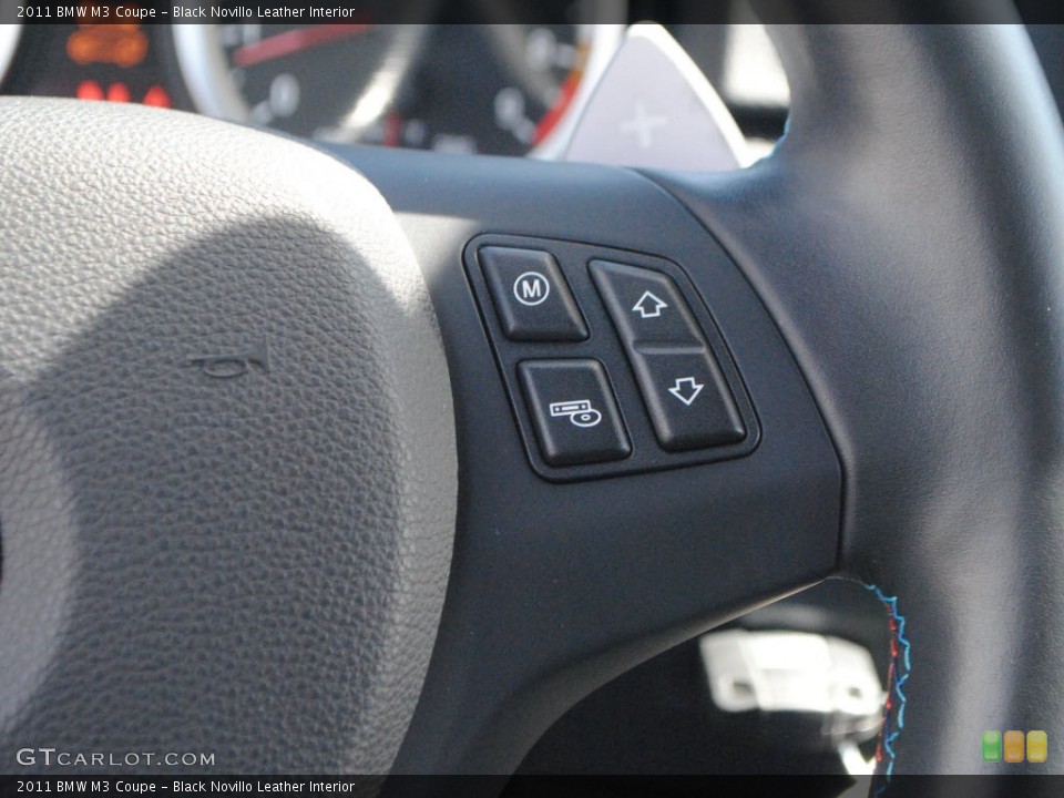 Black Novillo Leather Interior Controls for the 2011 BMW M3 Coupe #72729178