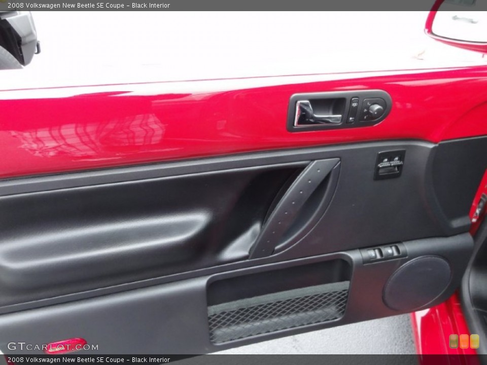 Black Interior Door Panel for the 2008 Volkswagen New Beetle SE Coupe #72730295