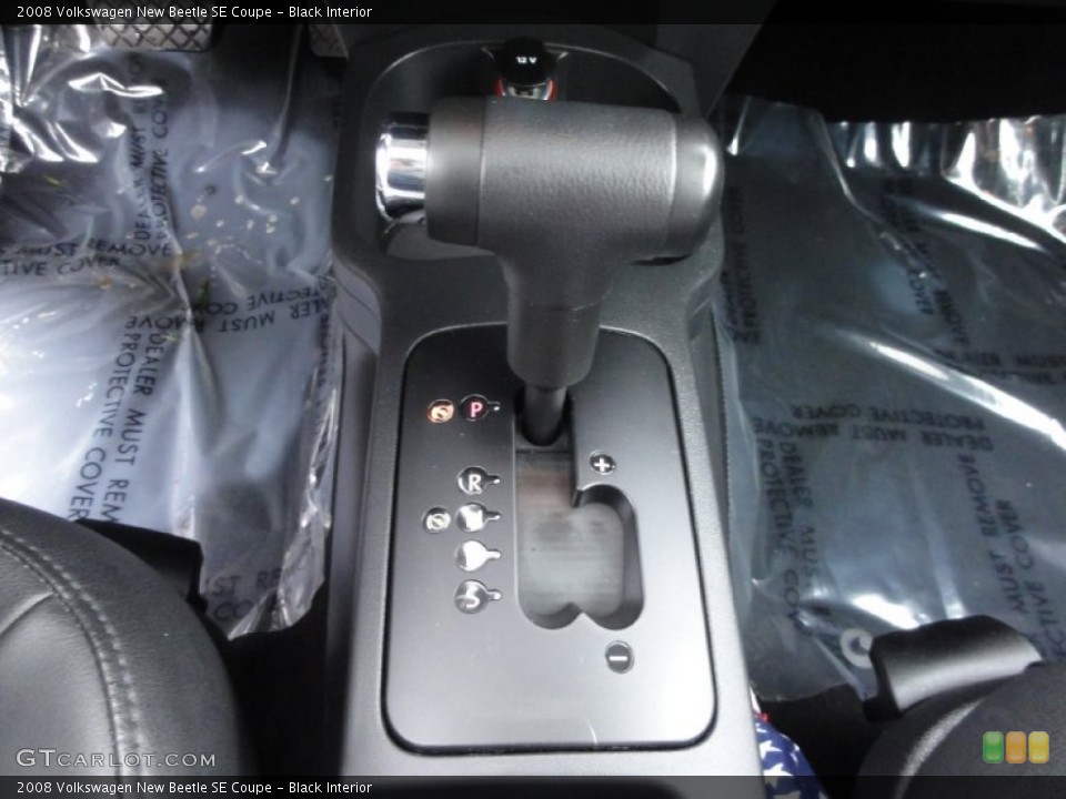 Black Interior Transmission for the 2008 Volkswagen New Beetle SE Coupe #72730636