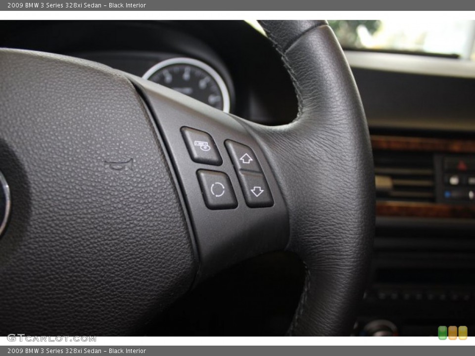 Black Interior Controls for the 2009 BMW 3 Series 328xi Sedan #72730865