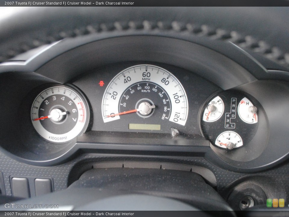 Dark Charcoal Interior Gauges for the 2007 Toyota FJ Cruiser  #72731117