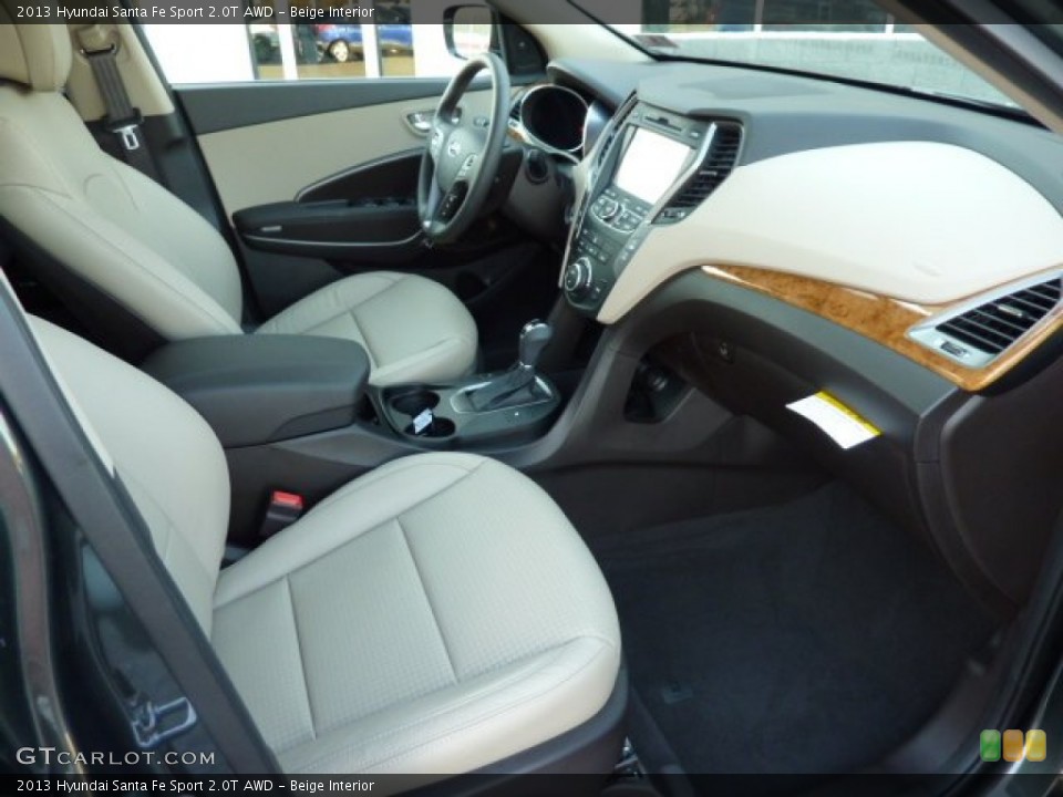 Beige Interior Photo for the 2013 Hyundai Santa Fe Sport 2.0T AWD #72731347