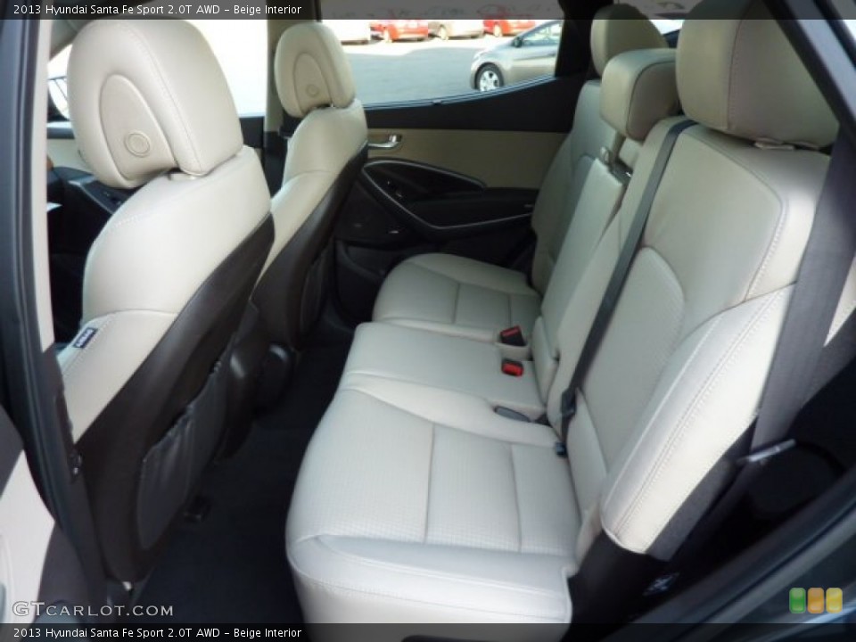 Beige Interior Photo for the 2013 Hyundai Santa Fe Sport 2.0T AWD #72731432
