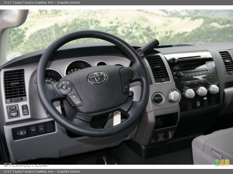 Graphite Interior Dashboard for the 2013 Toyota Tundra CrewMax 4x4 #72731438