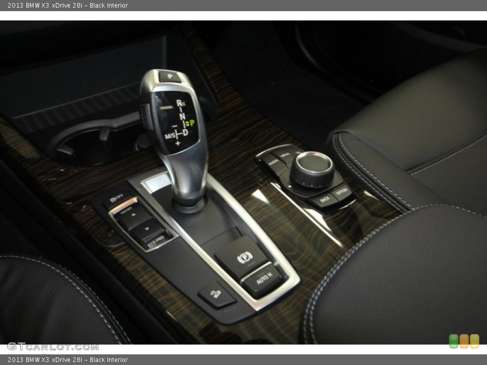 Black Interior Transmission for the 2013 BMW X3 xDrive 28i #72733445