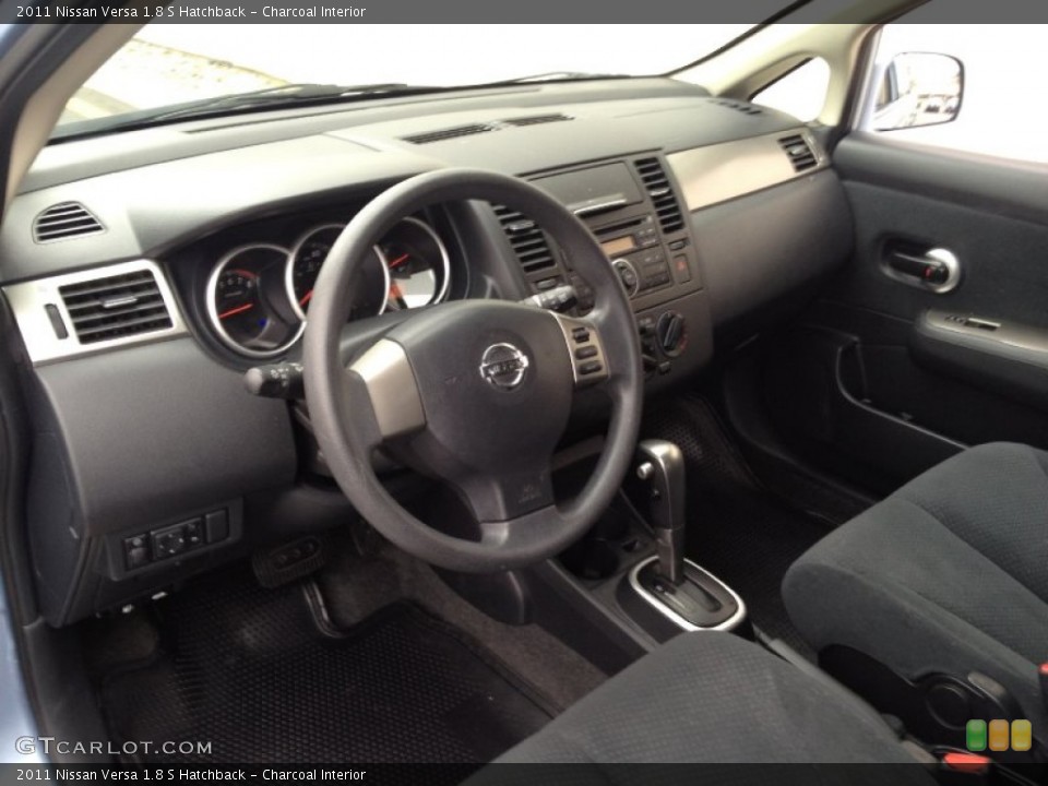 Charcoal Interior Photo for the 2011 Nissan Versa 1.8 S Hatchback #72735398