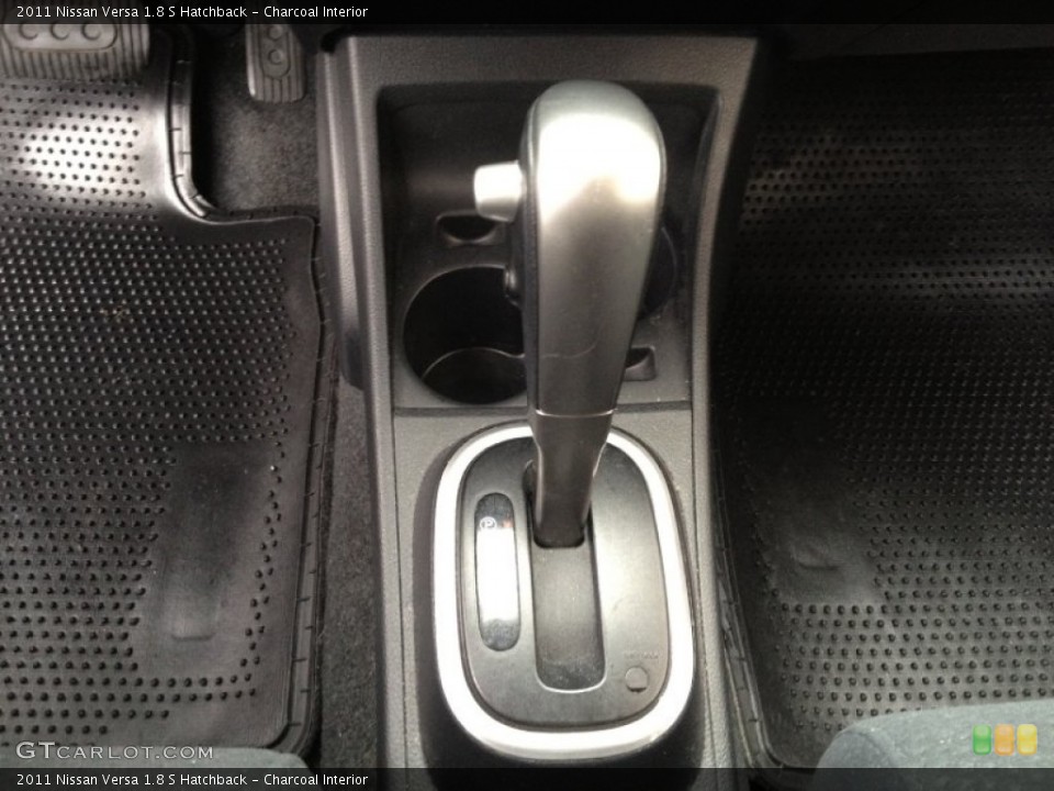 Charcoal Interior Transmission for the 2011 Nissan Versa 1.8 S Hatchback #72735481