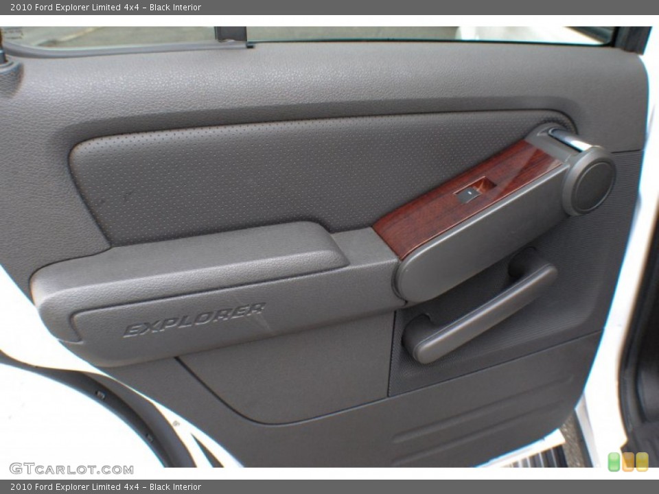 Black Interior Door Panel for the 2010 Ford Explorer Limited 4x4 #72739760