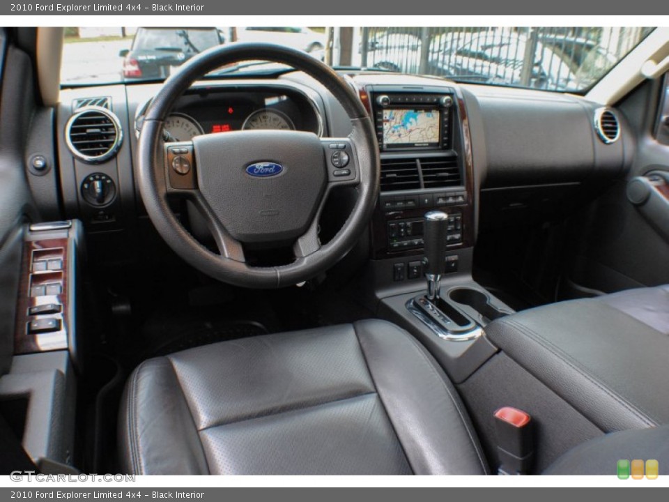 Black Interior Prime Interior for the 2010 Ford Explorer Limited 4x4 #72740013