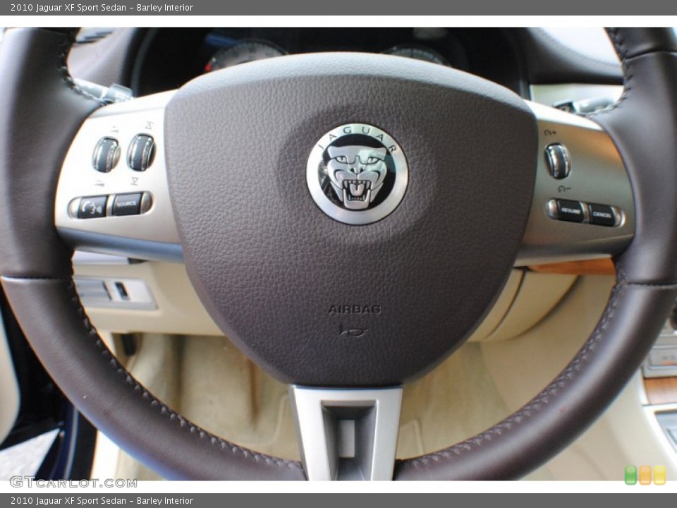 Barley Interior Steering Wheel for the 2010 Jaguar XF Sport Sedan #72741842