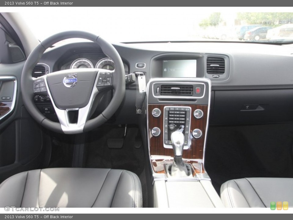 Off Black Interior Dashboard for the 2013 Volvo S60 T5 #72742640