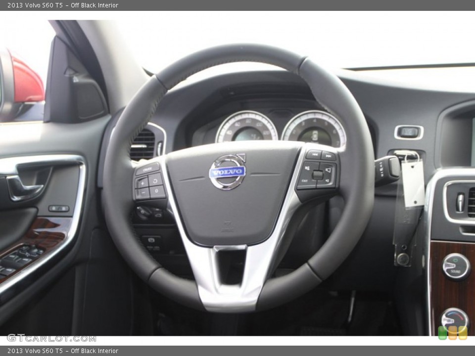 Off Black Interior Steering Wheel for the 2013 Volvo S60 T5 #72742663