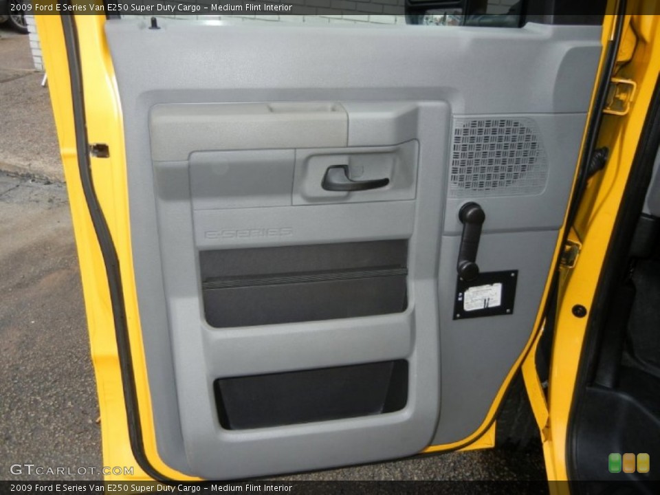 Medium Flint Interior Door Panel for the 2009 Ford E Series Van E250 Super Duty Cargo #72744137