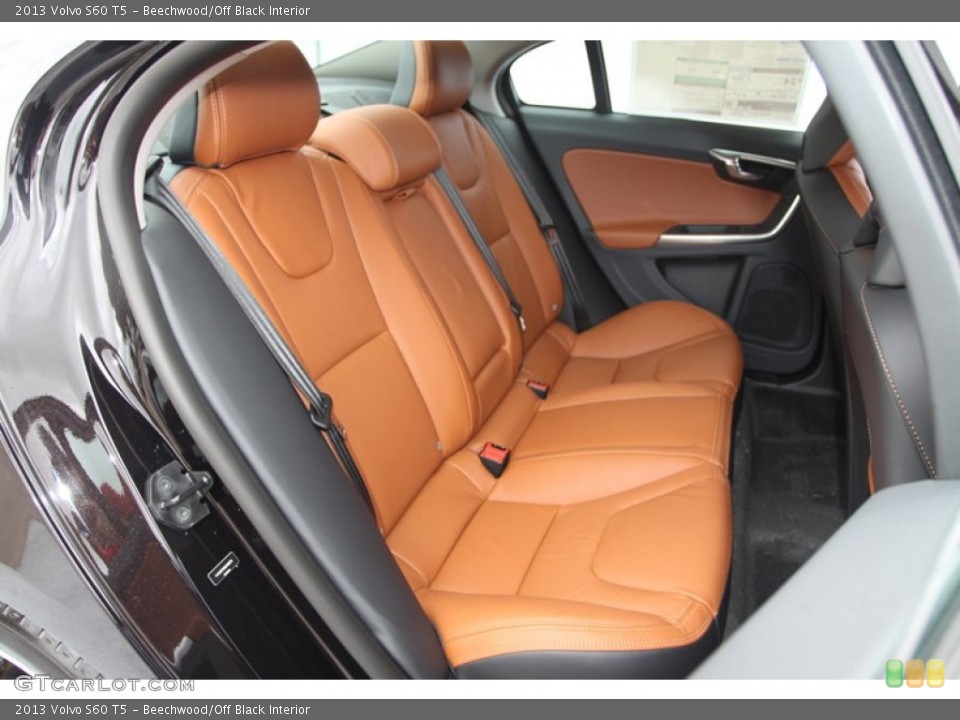 Beechwood/Off Black Interior Photo for the 2013 Volvo S60 T5 #72744515