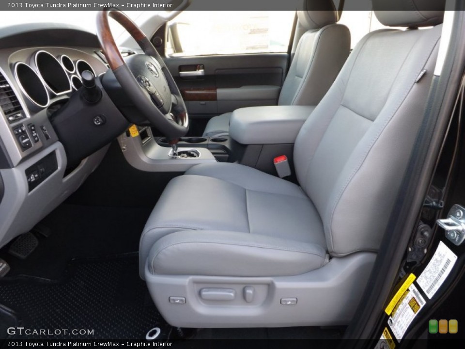 Graphite Interior Photo for the 2013 Toyota Tundra Platinum CrewMax #72746192