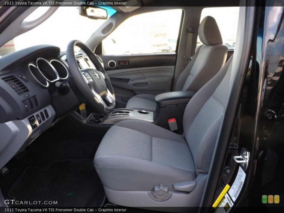 Graphite Interior Photo for the 2013 Toyota Tacoma V6 TSS Prerunner Double Cab #72746465