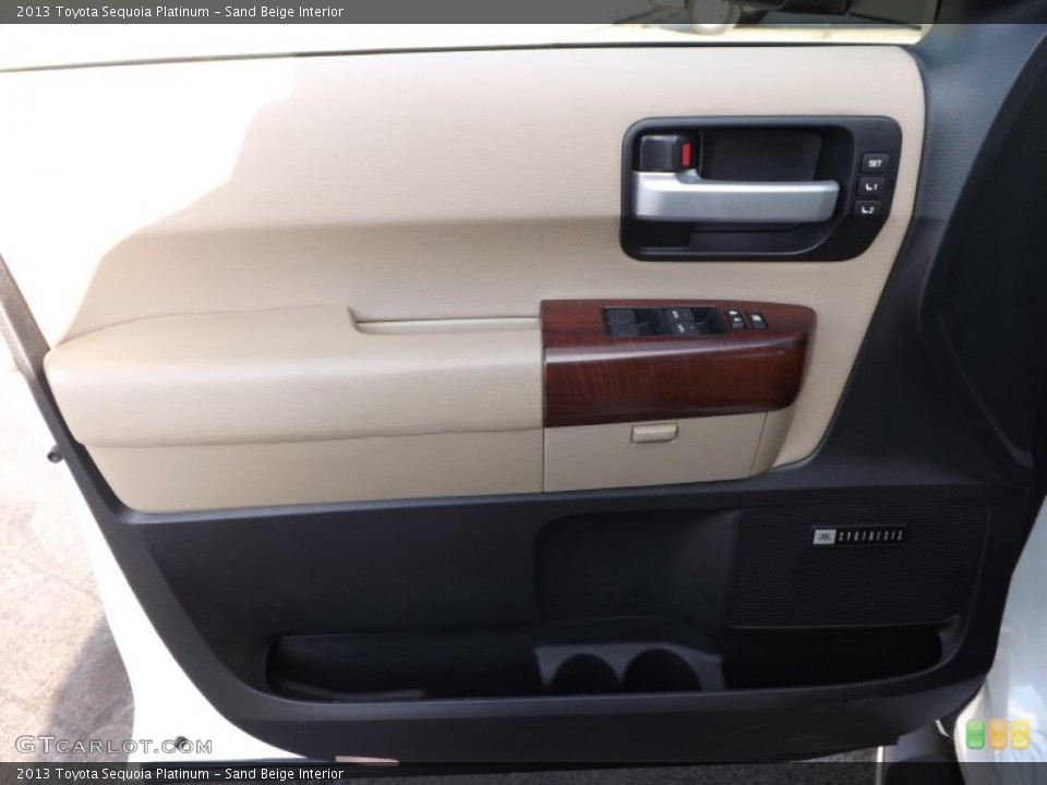 Sand Beige Interior Door Panel for the 2013 Toyota Sequoia Platinum #72746892