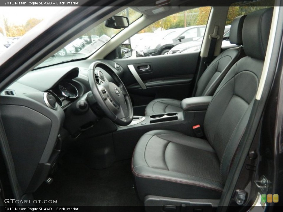 Black Interior Photo for the 2011 Nissan Rogue SL AWD #72750656