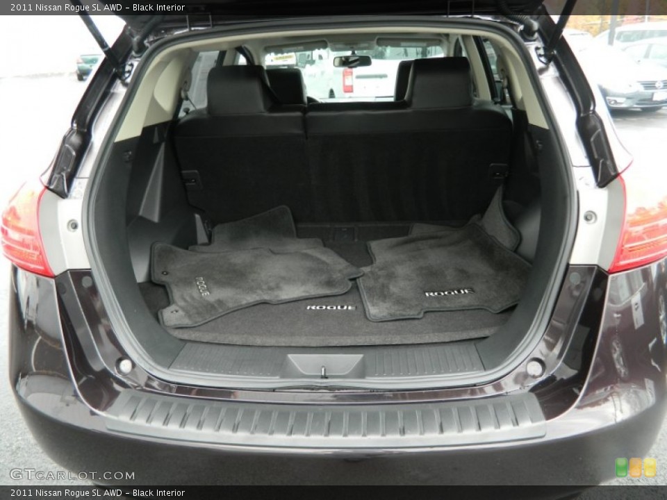 Black Interior Trunk for the 2011 Nissan Rogue SL AWD #72750695