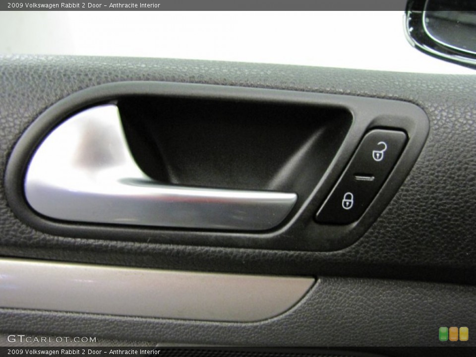 Anthracite Interior Controls for the 2009 Volkswagen Rabbit 2 Door #72752603