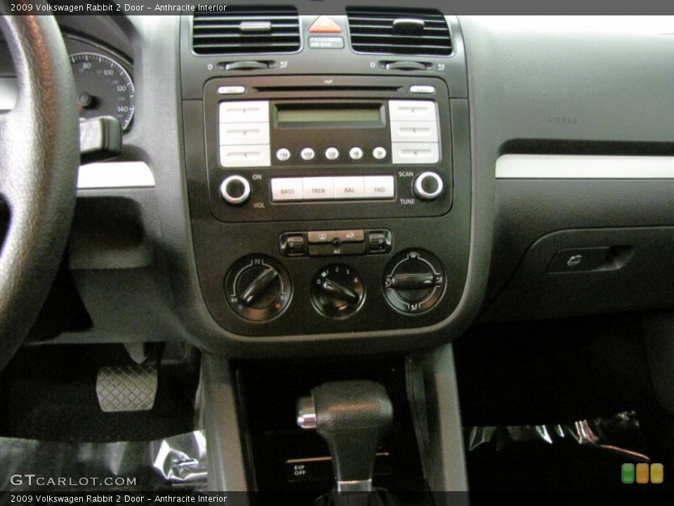 Anthracite Interior Controls for the 2009 Volkswagen Rabbit 2 Door #72752784