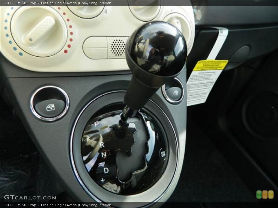 Tessuto Grigio/Avorio (Grey/Ivory) Interior Transmission for the 2012 Fiat 500 Pop #72755867
