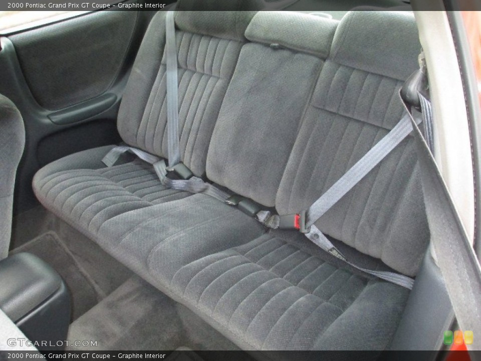 Graphite Interior Rear Seat for the 2000 Pontiac Grand Prix GT Coupe #72756893