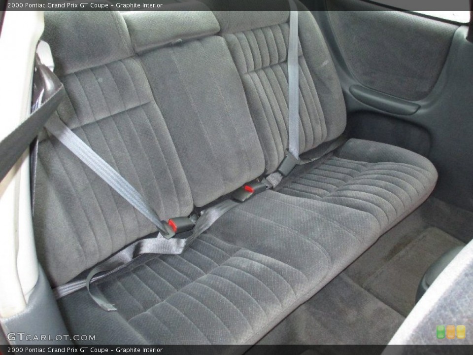 Graphite Interior Rear Seat for the 2000 Pontiac Grand Prix GT Coupe #72756938