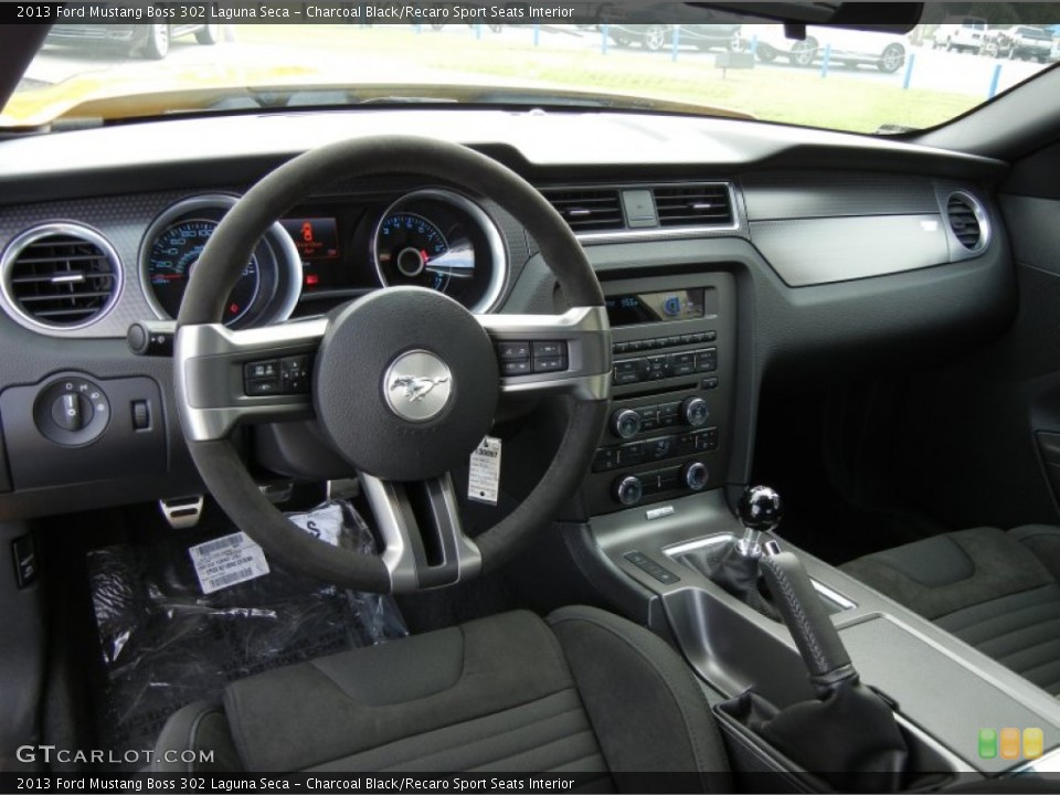 Charcoal Black/Recaro Sport Seats Interior Dashboard for the 2013 Ford Mustang Boss 302 Laguna Seca #72757290