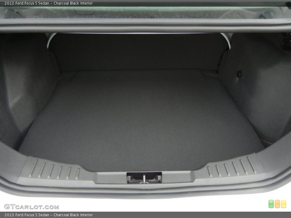Charcoal Black Interior Trunk for the 2013 Ford Focus S Sedan #72758036
