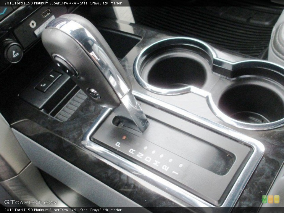 Steel Gray/Black Interior Transmission for the 2011 Ford F150 Platinum SuperCrew 4x4 #72758095