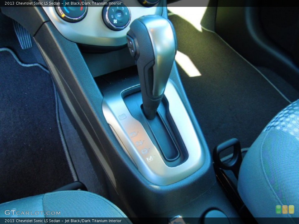Jet Black/Dark Titanium Interior Transmission for the 2013 Chevrolet Sonic LS Sedan #72759377