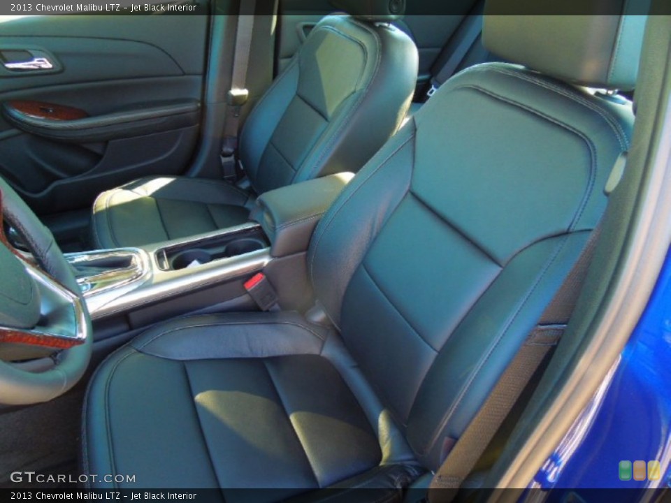 Jet Black Interior Front Seat for the 2013 Chevrolet Malibu LTZ #72759758
