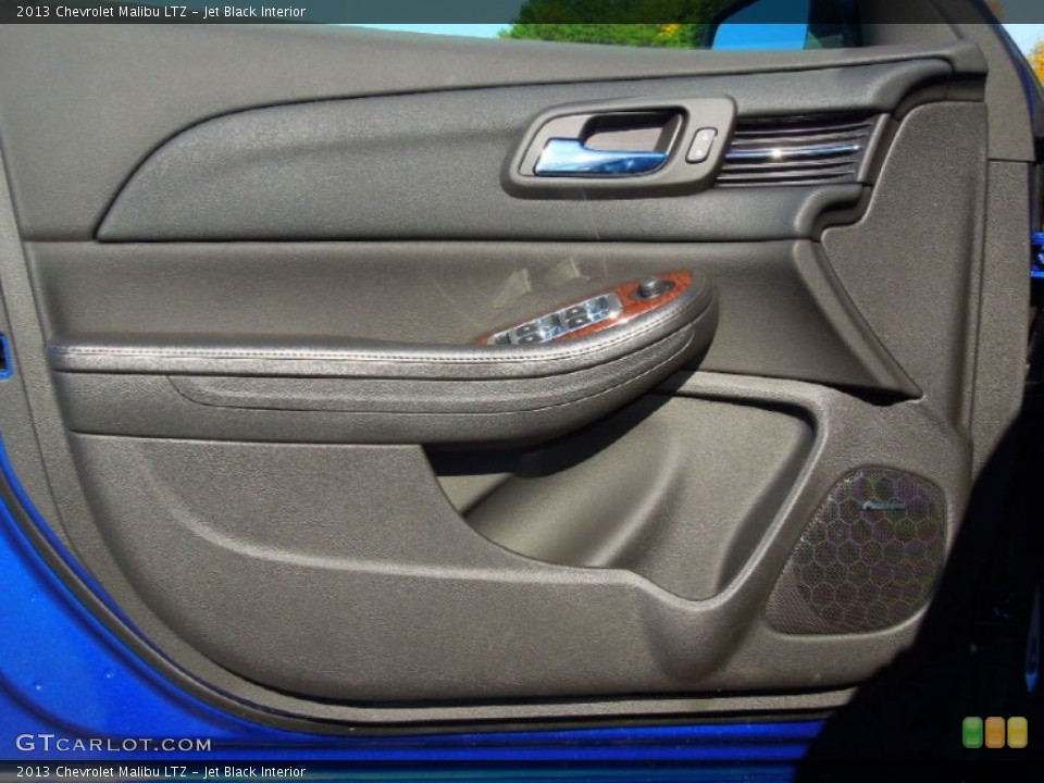 Jet Black Interior Door Panel for the 2013 Chevrolet Malibu LTZ #72759776