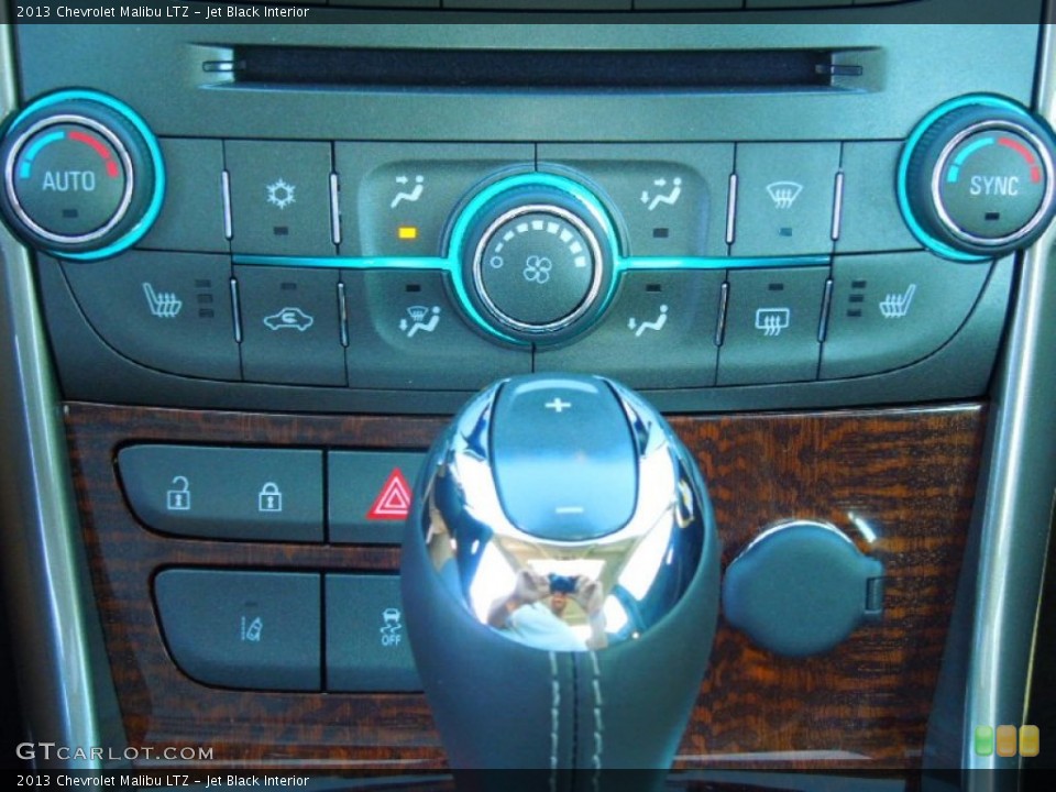Jet Black Interior Controls for the 2013 Chevrolet Malibu LTZ #72759845