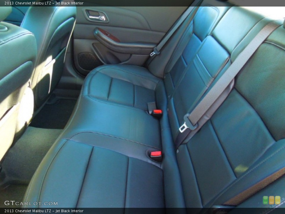 Jet Black Interior Rear Seat for the 2013 Chevrolet Malibu LTZ #72759953