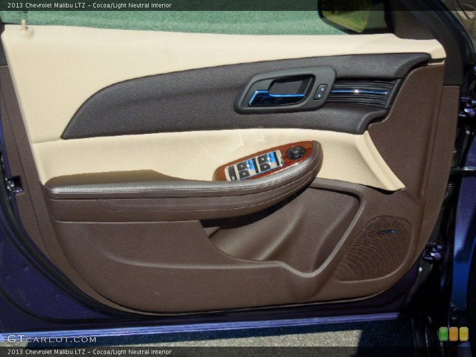 Cocoa/Light Neutral Interior Door Panel for the 2013 Chevrolet Malibu LTZ #72761009