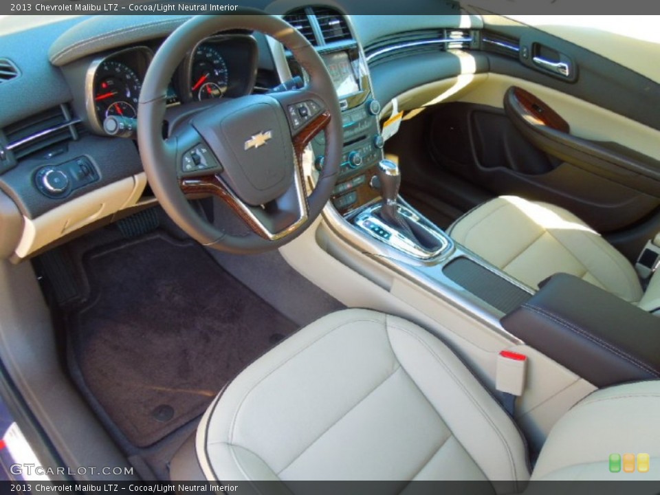 Cocoa/Light Neutral Interior Prime Interior for the 2013 Chevrolet Malibu LTZ #72761294