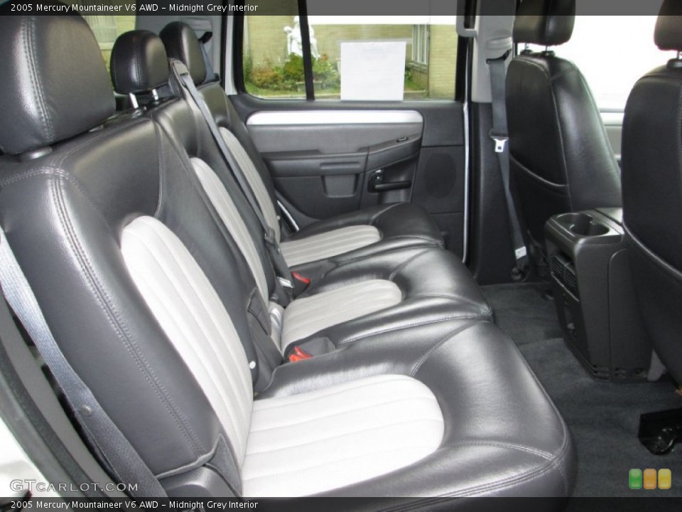 Midnight Grey Interior Rear Seat for the 2005 Mercury Mountaineer V6 AWD #72762677