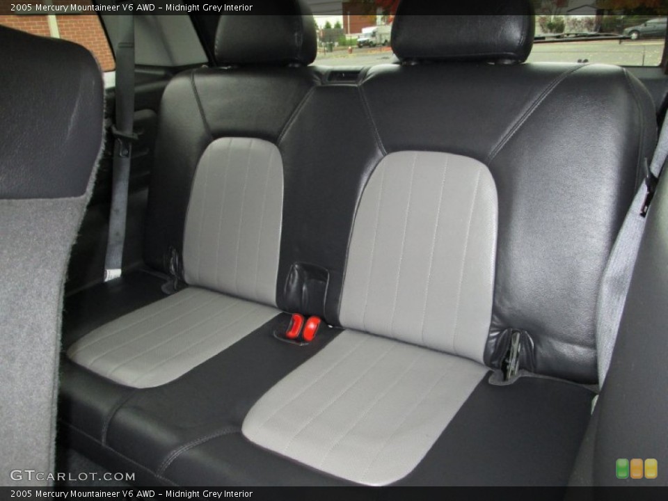 Midnight Grey Interior Rear Seat for the 2005 Mercury Mountaineer V6 AWD #72762692