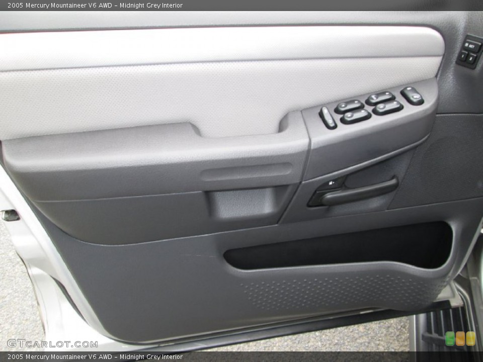 Midnight Grey Interior Door Panel for the 2005 Mercury Mountaineer V6 AWD #72762835