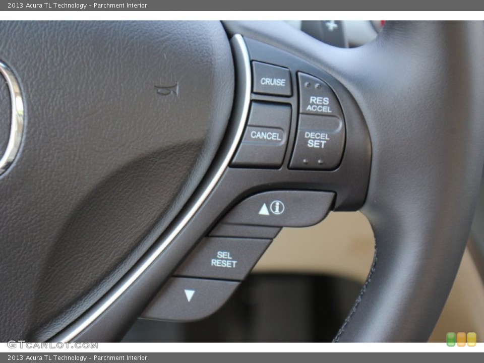 Parchment Interior Controls for the 2013 Acura TL Technology #72764267