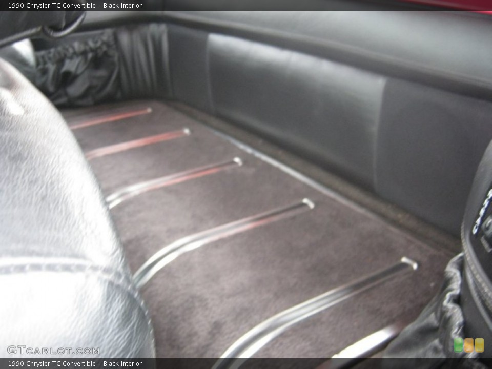 Black 1990 Chrysler TC Interiors